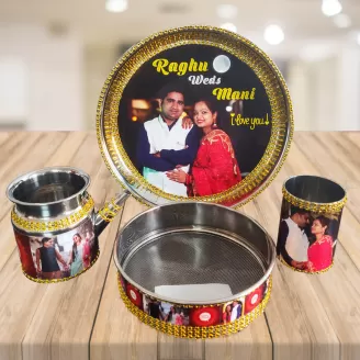 Karva Chauth Puja Thali