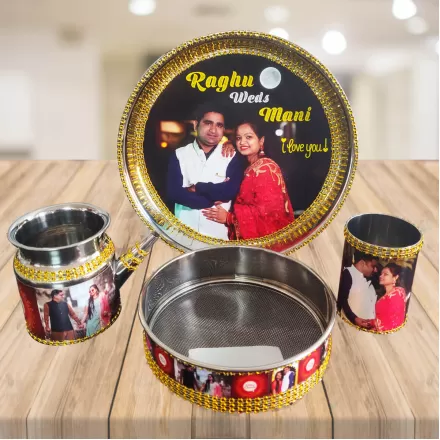 Karva Chauth Puja Thali