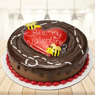 Be My Valentine Chocolate Cake