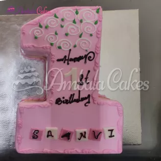 Digit Cake Delivered in Mohra