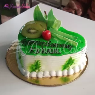 Special Kiwi Cake Delivered In Ambala Cantt