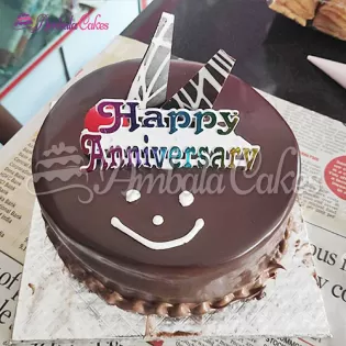Dark Chocolate Cake Delivered in Derrabasi