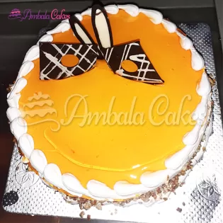 Decorative Butterscotch Cake Delivered in Jagadhari