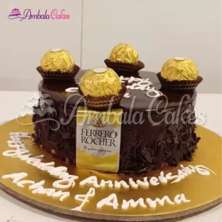 Delicious Ferrero Rocher Cake Delivered in Shahzadpur