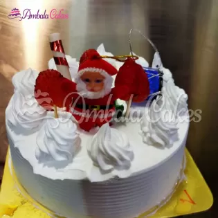 Lovely Christmas Cake Delivered in Mullana