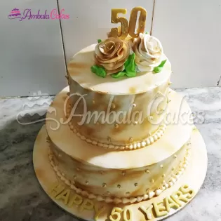 Two Tier Cake delivered in Barara